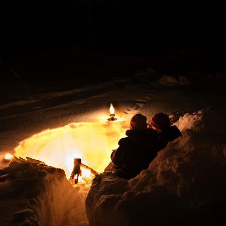 Langforsen Glamping & Lapland Experience Hotel Lapptrask ภายนอก รูปภาพ