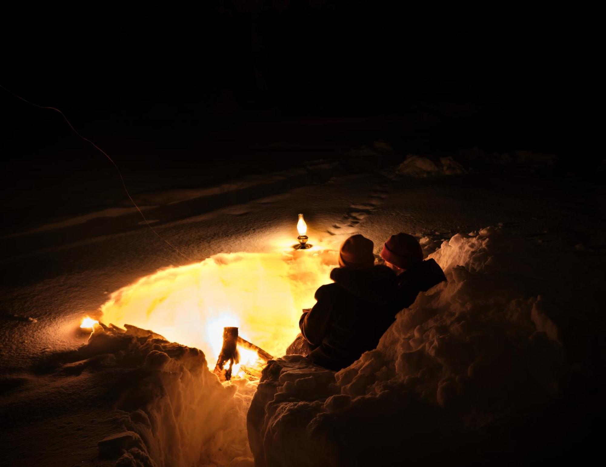 Langforsen Glamping & Lapland Experience Hotel Lapptrask ภายนอก รูปภาพ